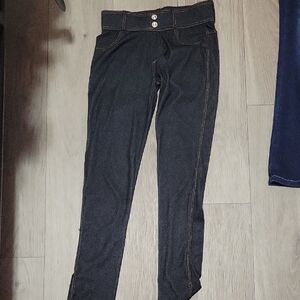 Black High-Waisted Pants